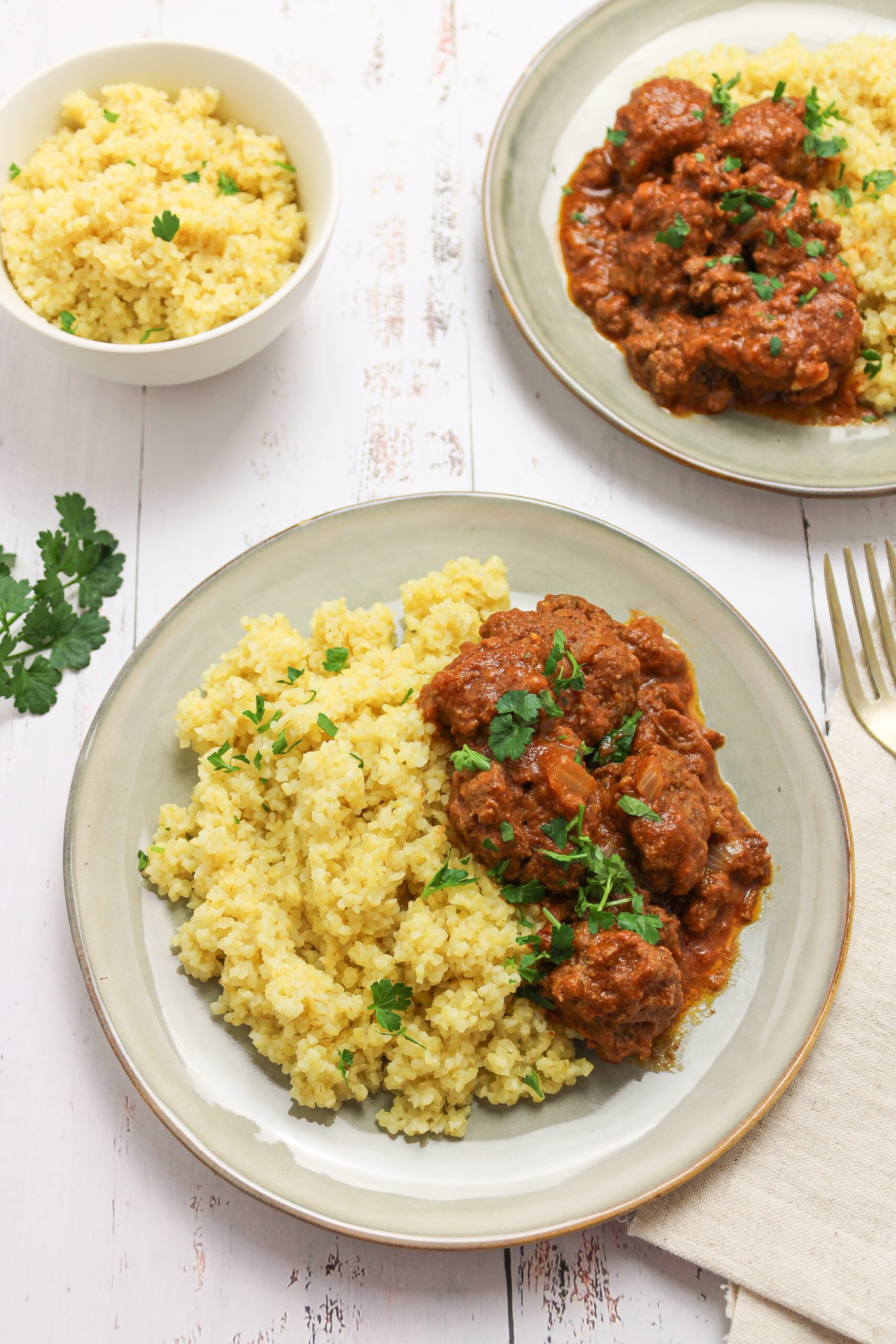 Griekse Gehaktballetjes Met Bulgur